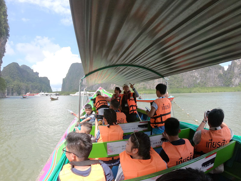 ทัวร์เรือหางยาวพังงา
