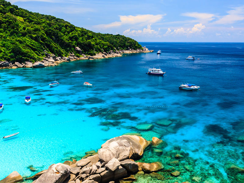 ทัวร์หมู่เกาะสิมิลันโดยเรือเร็ว
