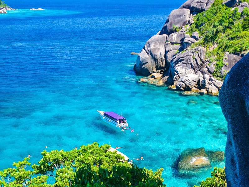 ทัวร์หมู่เกาะสิมิลันโดยเรือเร็ว