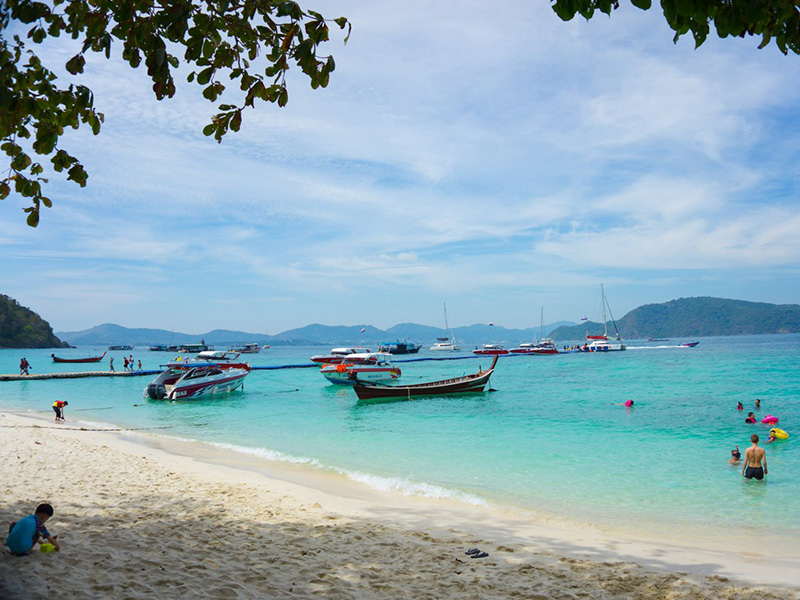 ล่องเรือยอร์ช เกาะไม้ท่อน+เกาะเฮ