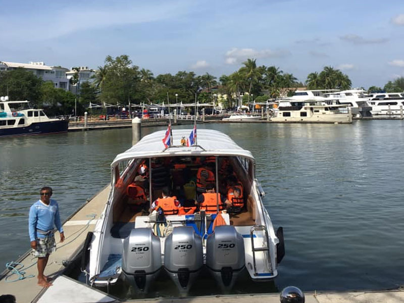 ทัวร์เช่าเหมาลำเรือสปีดโบ้ท